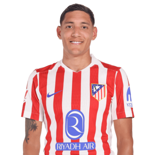 Nahuel Molina cutout photo