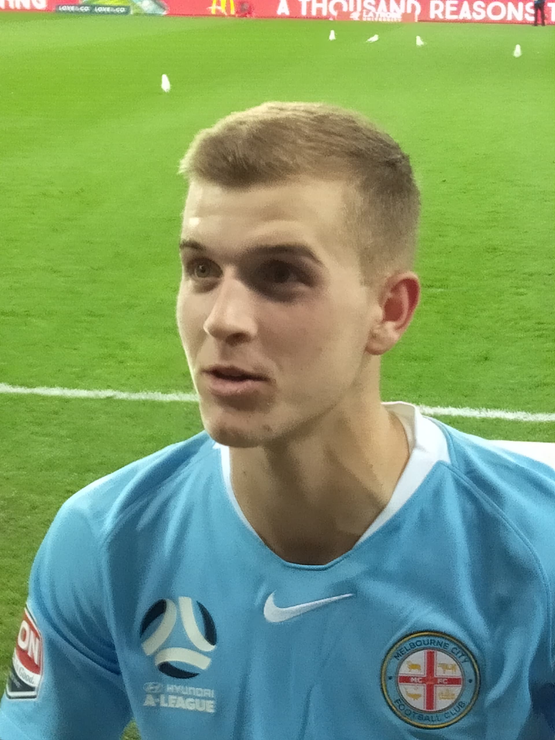 Riley McGree 컷아웃 사진
