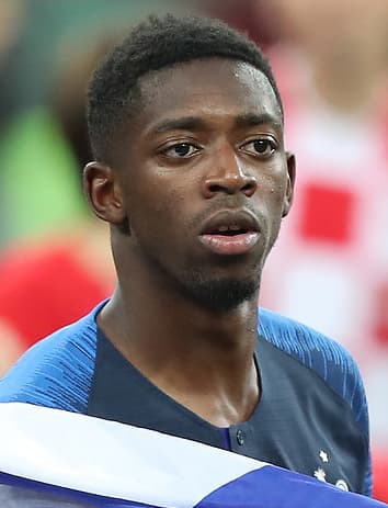 صورة مقصوصة لـ Ousmane Dembélé