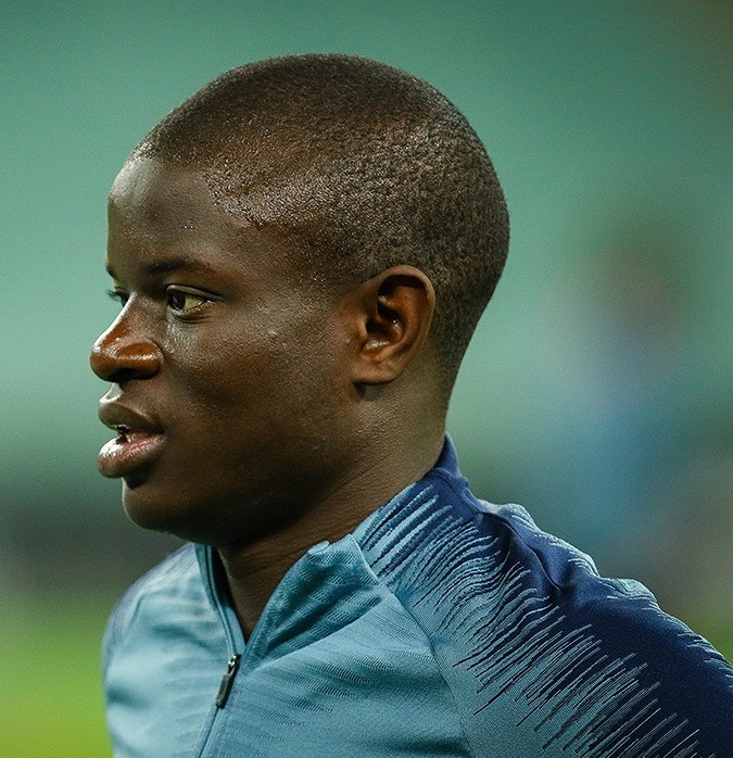 N'Golo Kanté 컷아웃 사진